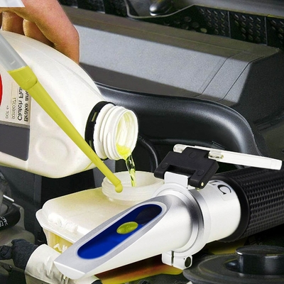 5 in 1 Refrattometro antigelo per batterie automobilistiche Tester di liquido di raffreddamento con OEM personalizzato