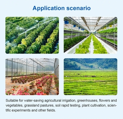 Sensori di conduttività elettrica di pH temperatura del suolo umidità 5-30VDC alimentazione