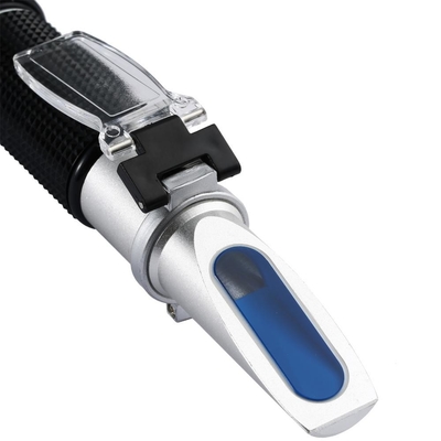 Refrattometro portatile 0-10%Metro di prova digitale Brix 0-100%Temperatura automatica di salinità