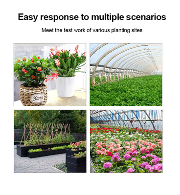 Probe a tubo in acciaio inossidabile 3 in 1 Tester di umidità/luce/pH per piante/erba/azienda agricola/giardino
