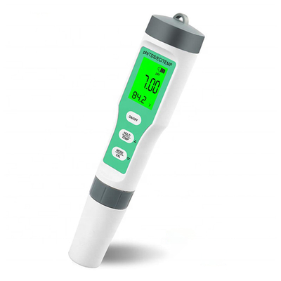 4 in 1 tester impermeabile per acquari e idroponica pH/TDS/EC/temperometro