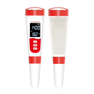 Accuratezza del pH ± 0,05 pH Tester digitale dell'acqua per acquari in piscina Acqua potabile