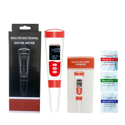 Accuratezza del pH ± 0,05 pH Tester digitale dell'acqua per acquari in piscina Acqua potabile