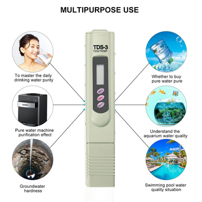 Misuratore TDS digitale per la misurazione accurata della purezza dell'acqua in acquario