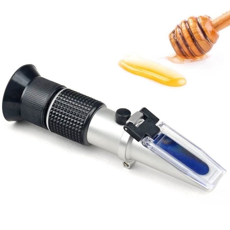 Refrattometro portatile Brix compatto 0-40% Brix e 0-25% Alcol per lo zucchero di vino