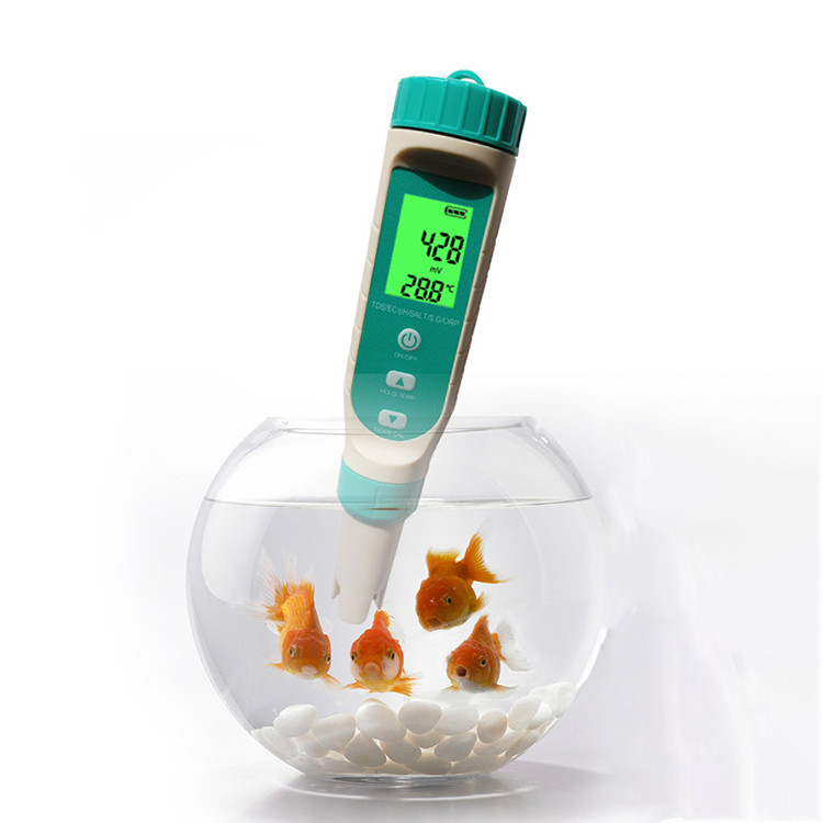 2024 Digital 7 in 1 Salinity TDS Units Tester dell'acqua per misurazione del pH/TDS/EC/TEMP